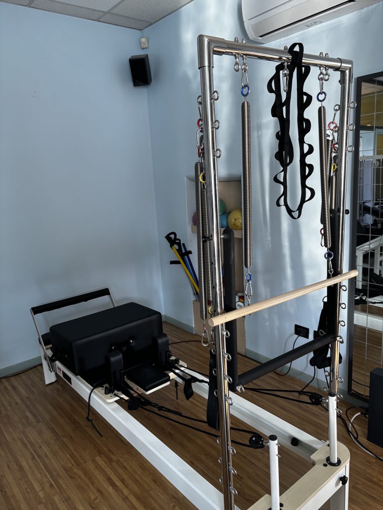 Pilates Reformer a Montichiari. In Biomedica lezioni individuali o di coppia.